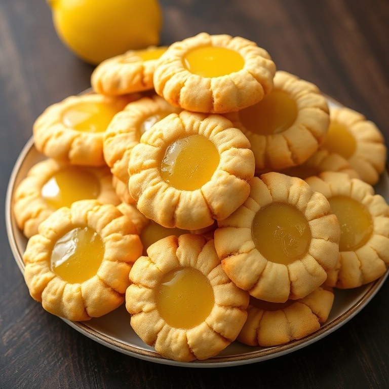 easy lemon curd cookies