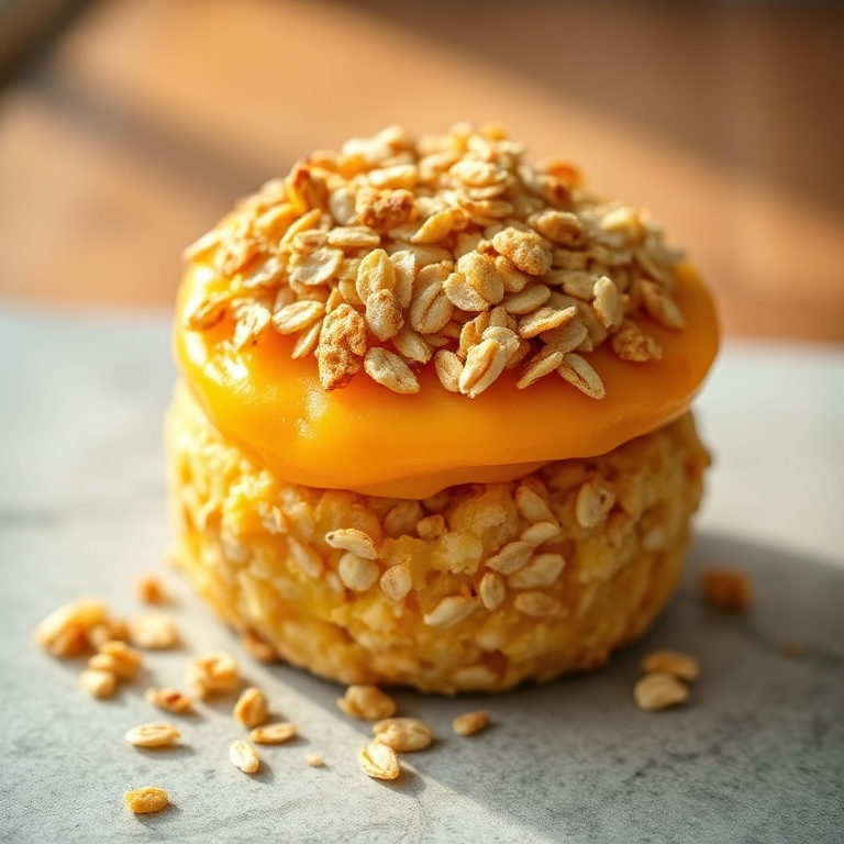 Easy Mango Oatmeal Crumble Bars