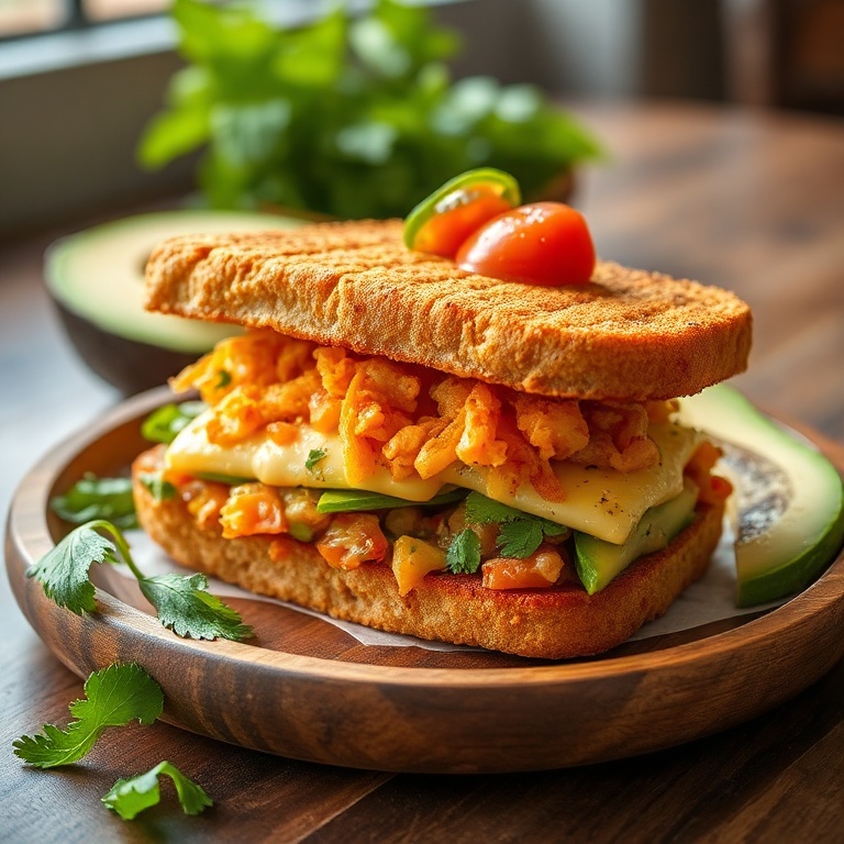 Easy Mexican Chopped Cheese Sandwich