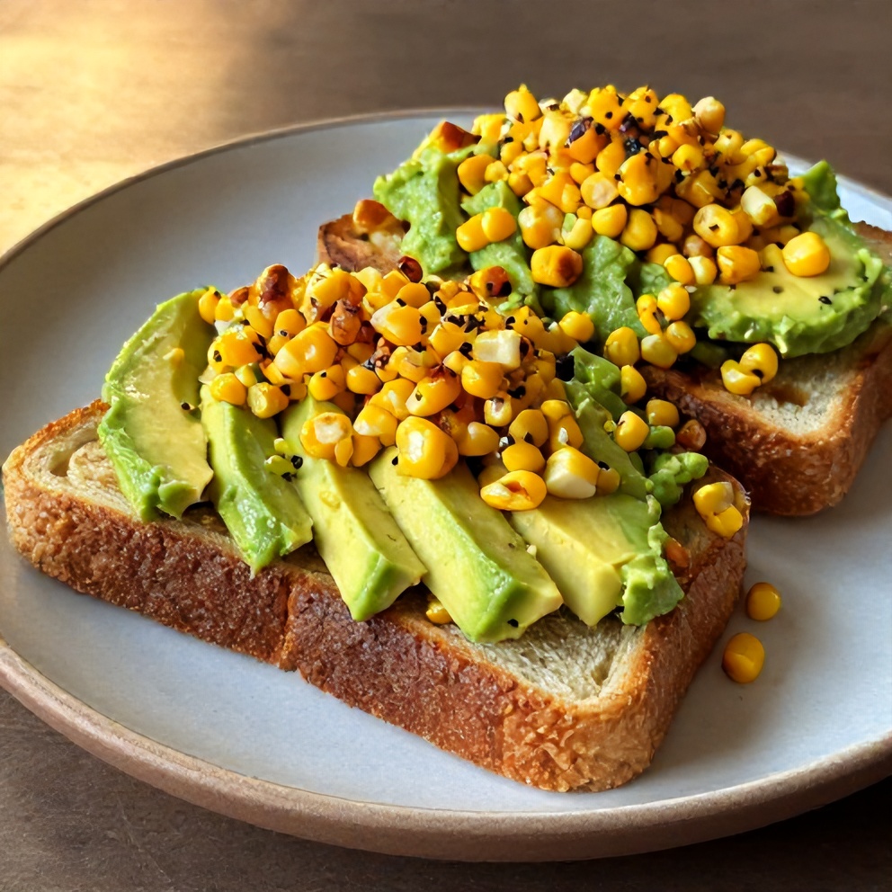 Mexican Street Corn Avocado Toast