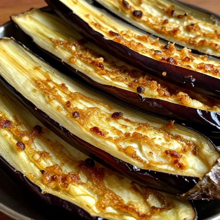 Easy Miso Glazed Eggplant