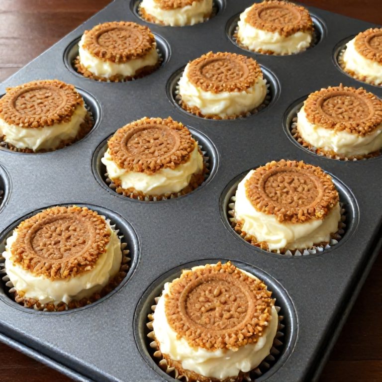Easy No-Bake Biscoff Cheesecake Cups