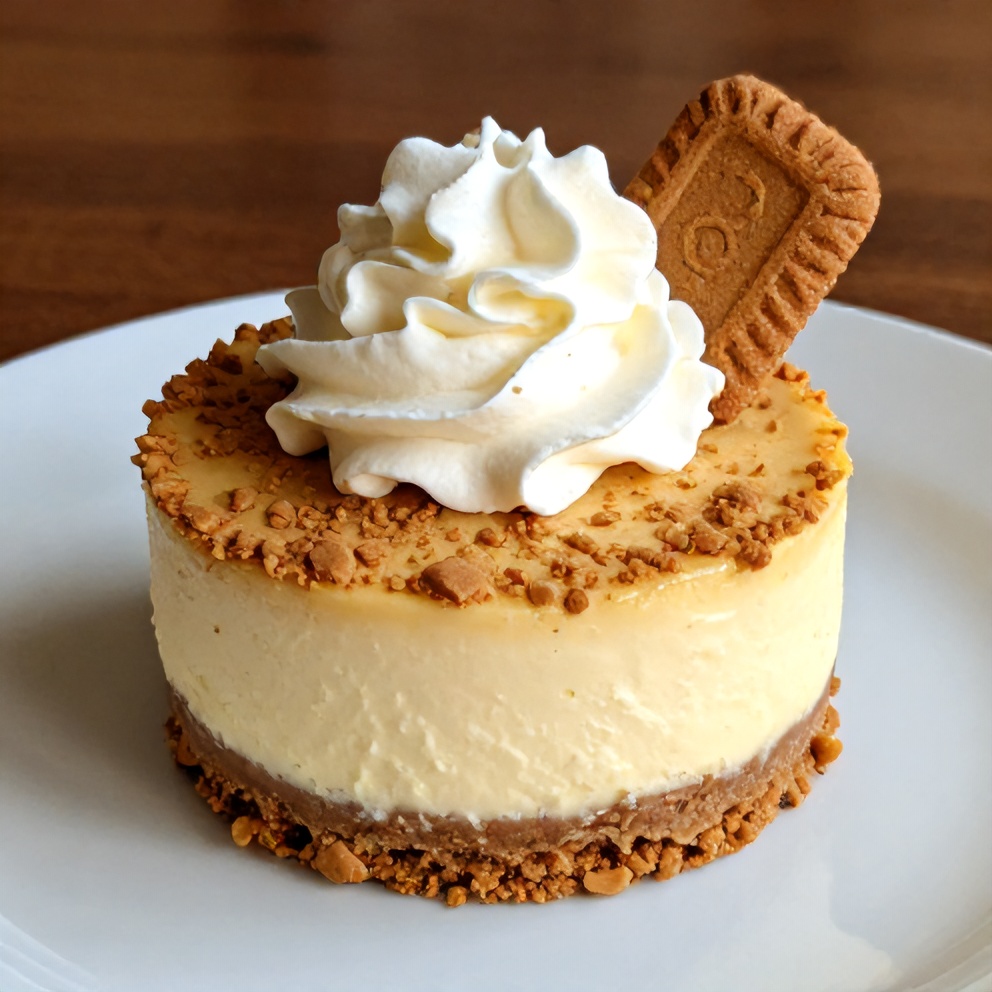 Individual No-Bake Biscoff Cheesecake Cups