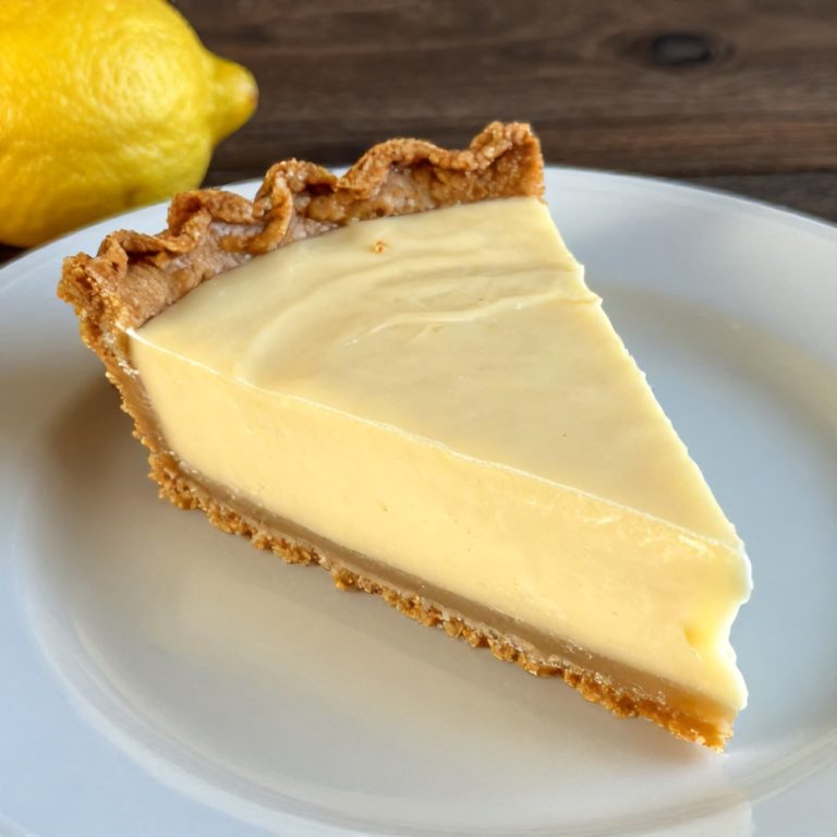 Easy No Bake Lemon Pie