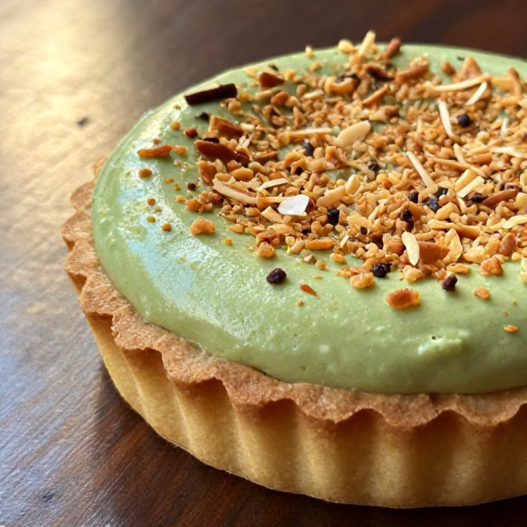 Easy No-Bake Matcha Coconut Cream Tart