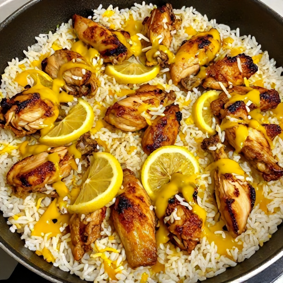 Easy One-Pan Lemon Chicken and Rice