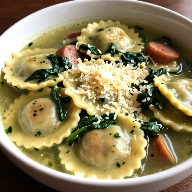Easy Ravioli Soup