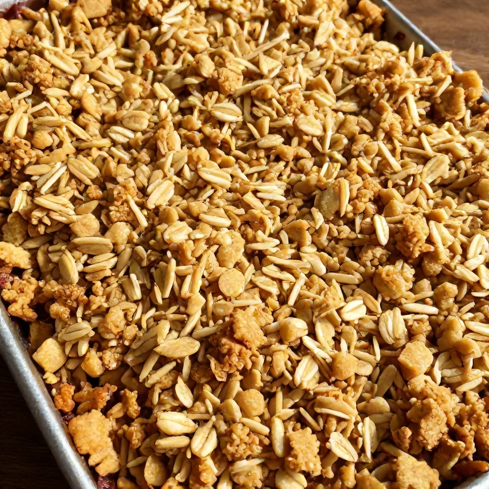 Easy Rhubarb Crisp