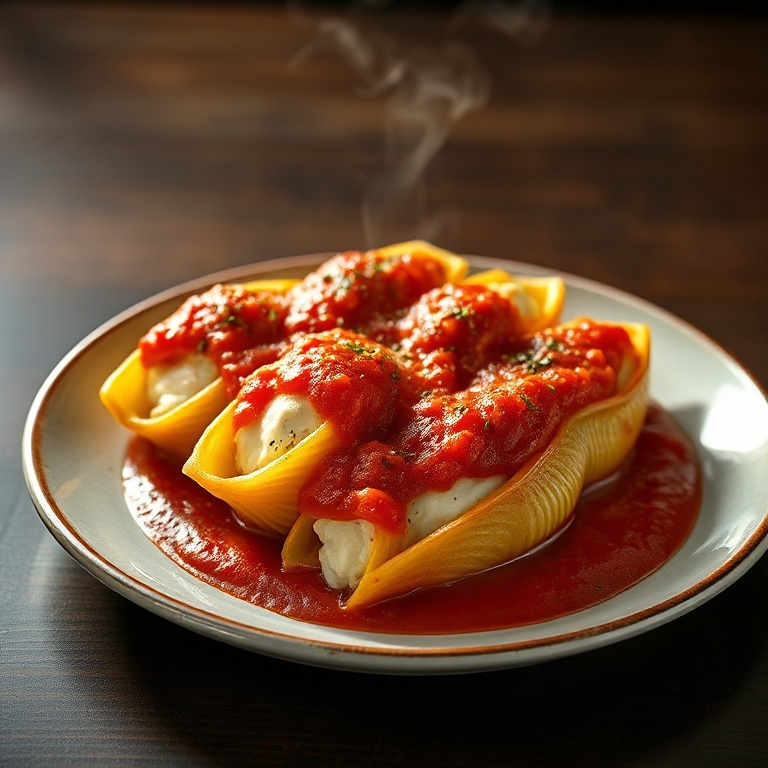 easy ricotta stuffed shells