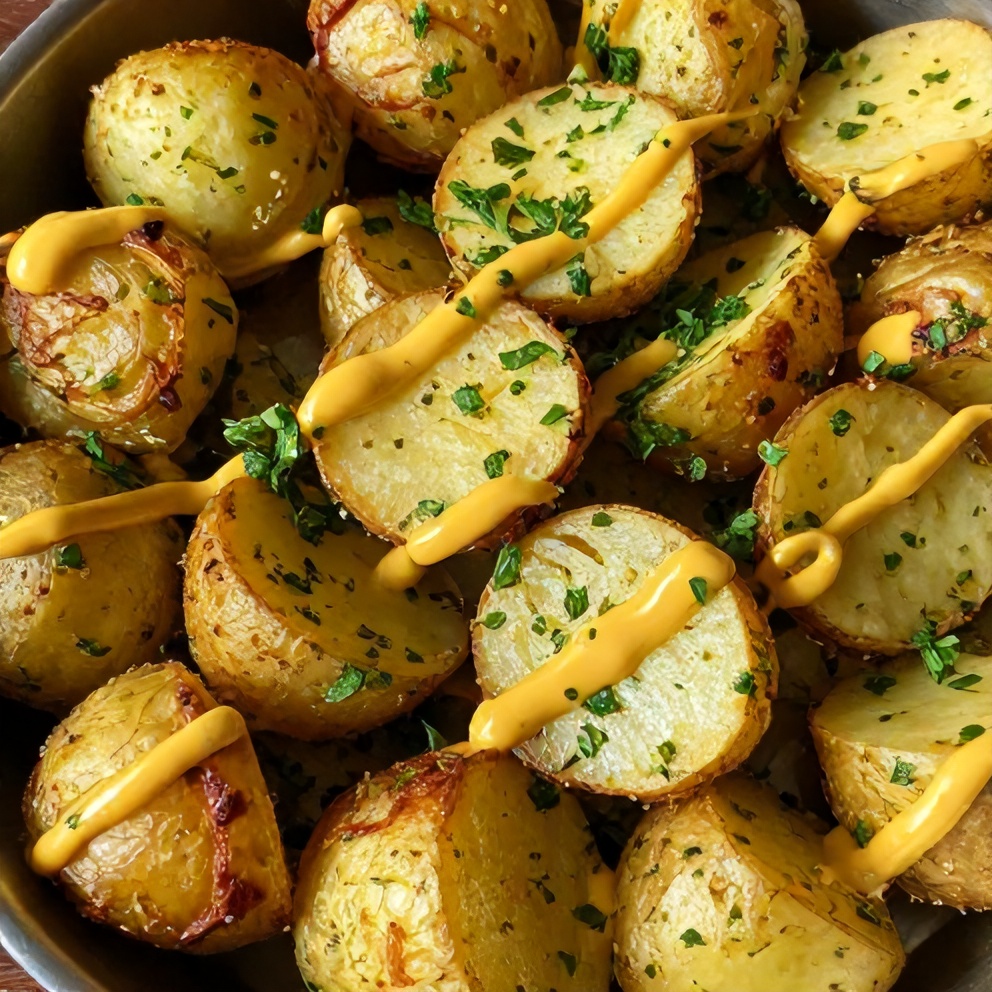 Easy Roasted Potato Salad