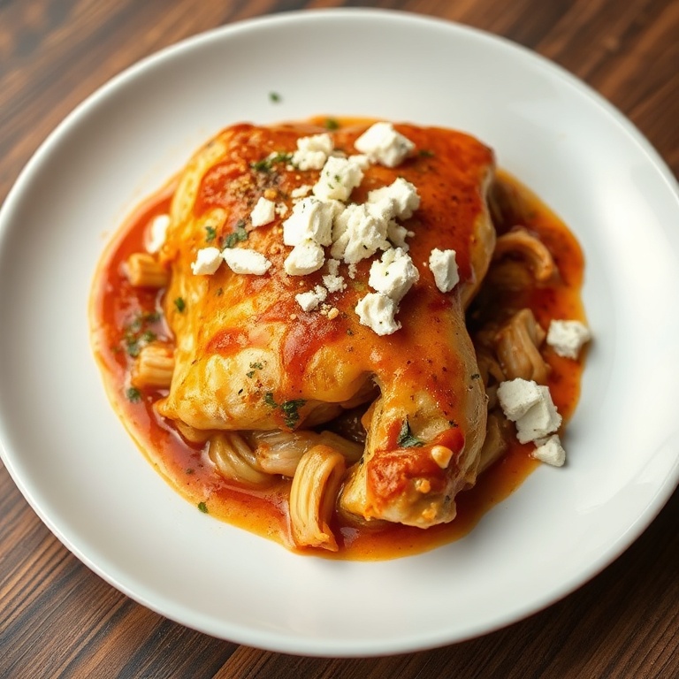 Easy Slow Cooker Greek Chicken