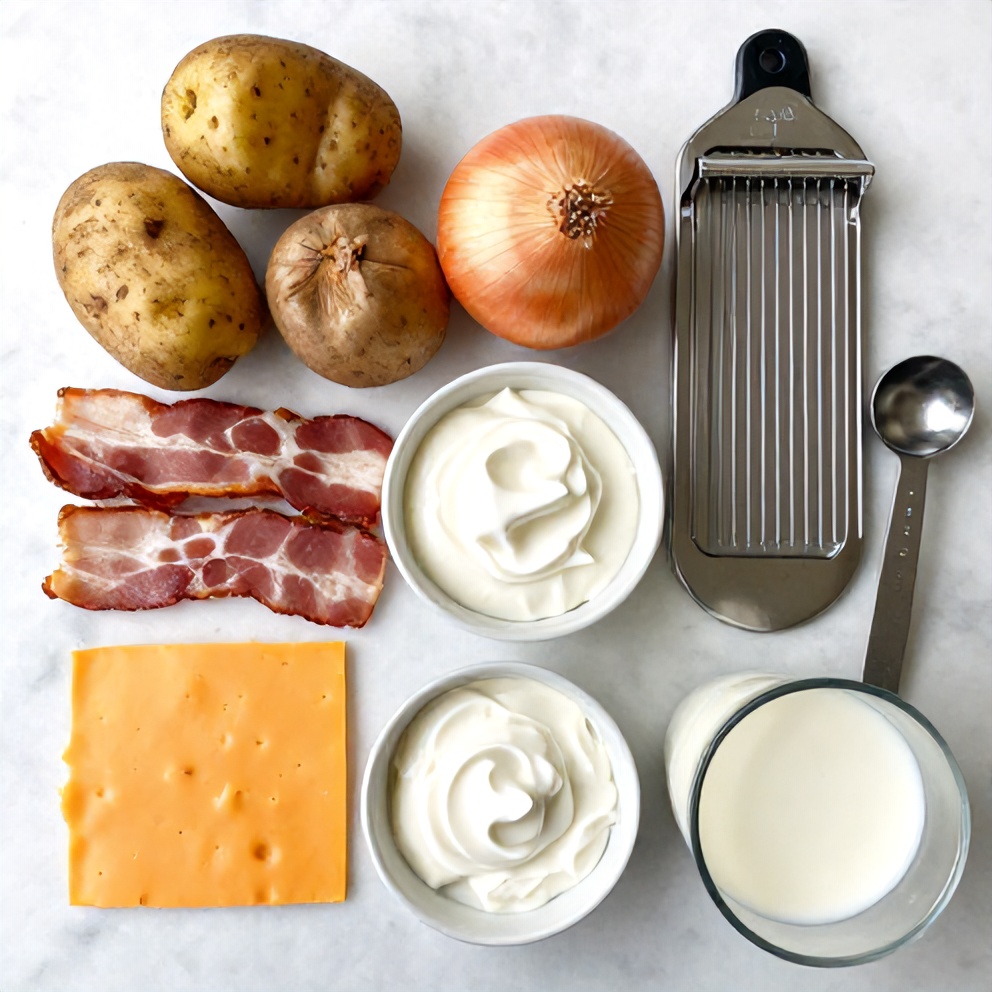 Cowboy Potato Casserole Ingredients