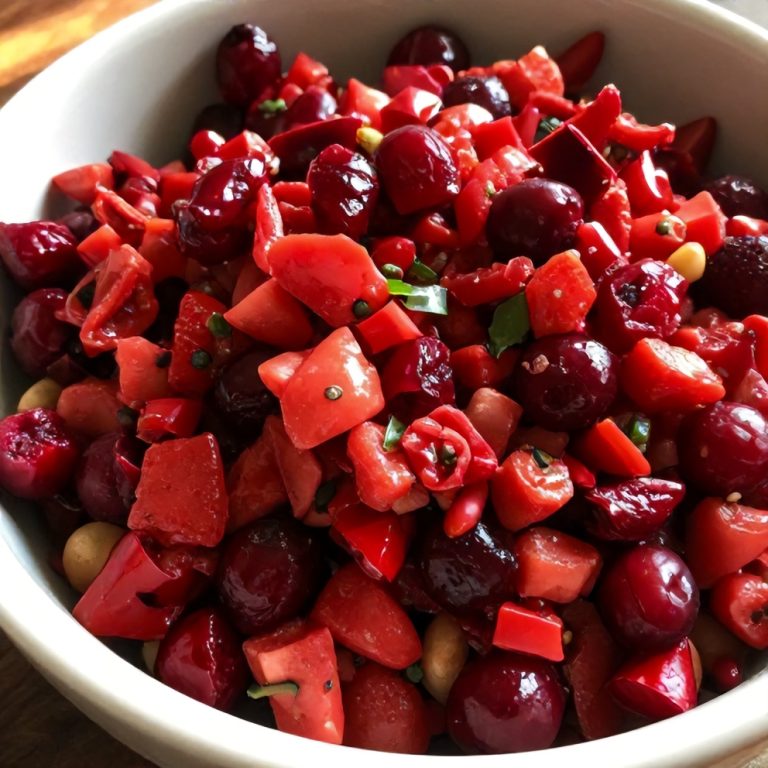 Easy Spicy Cranberry Salsa