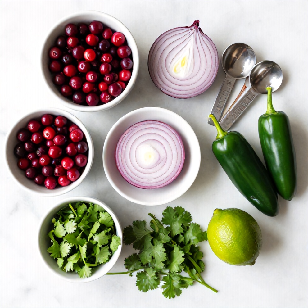 Cranberry Salsa Ingredients