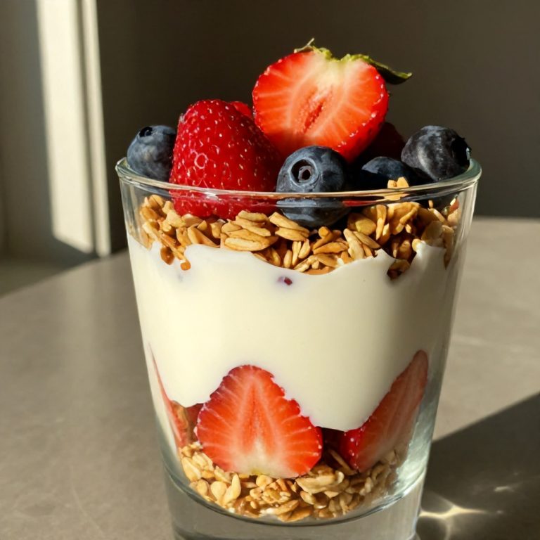 Easy Strawberry Yogurt Parfait