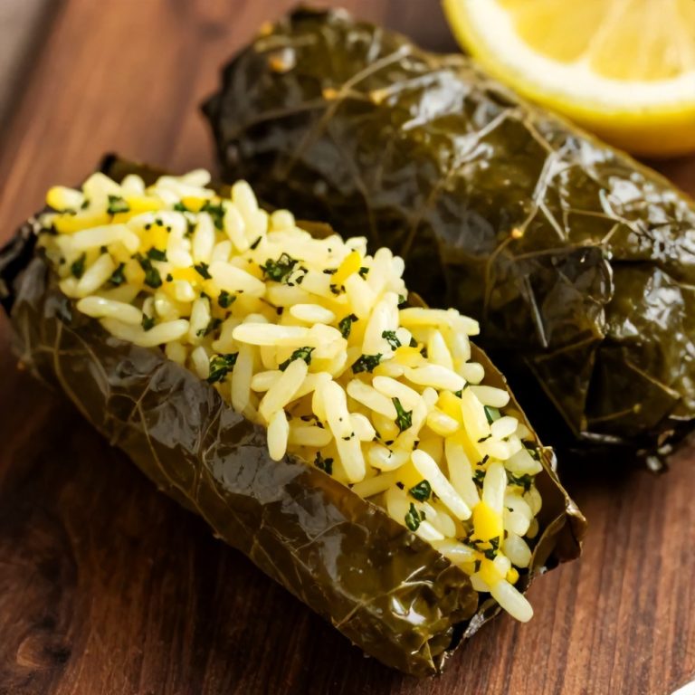 easy stuffed grape leaves