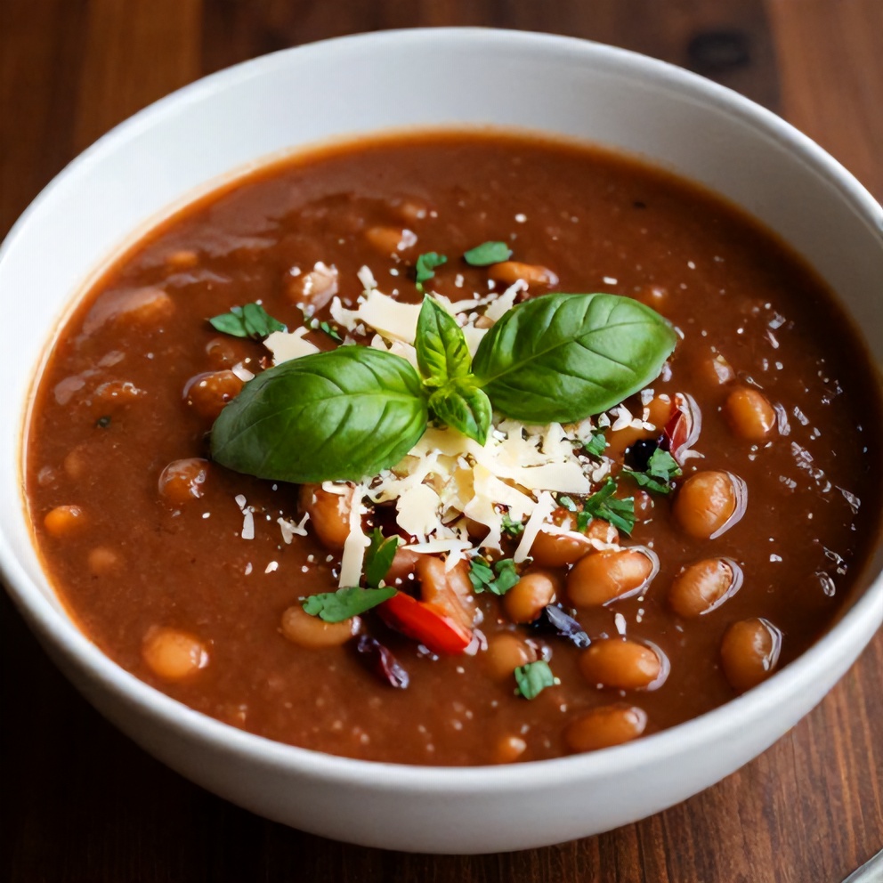 Bowl of Easy Summer Minestrone Soup
