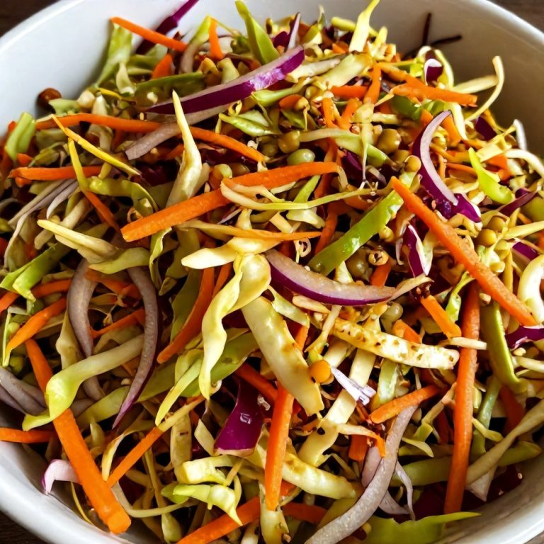 Easy Sweet and Spicy Pickle Slaw