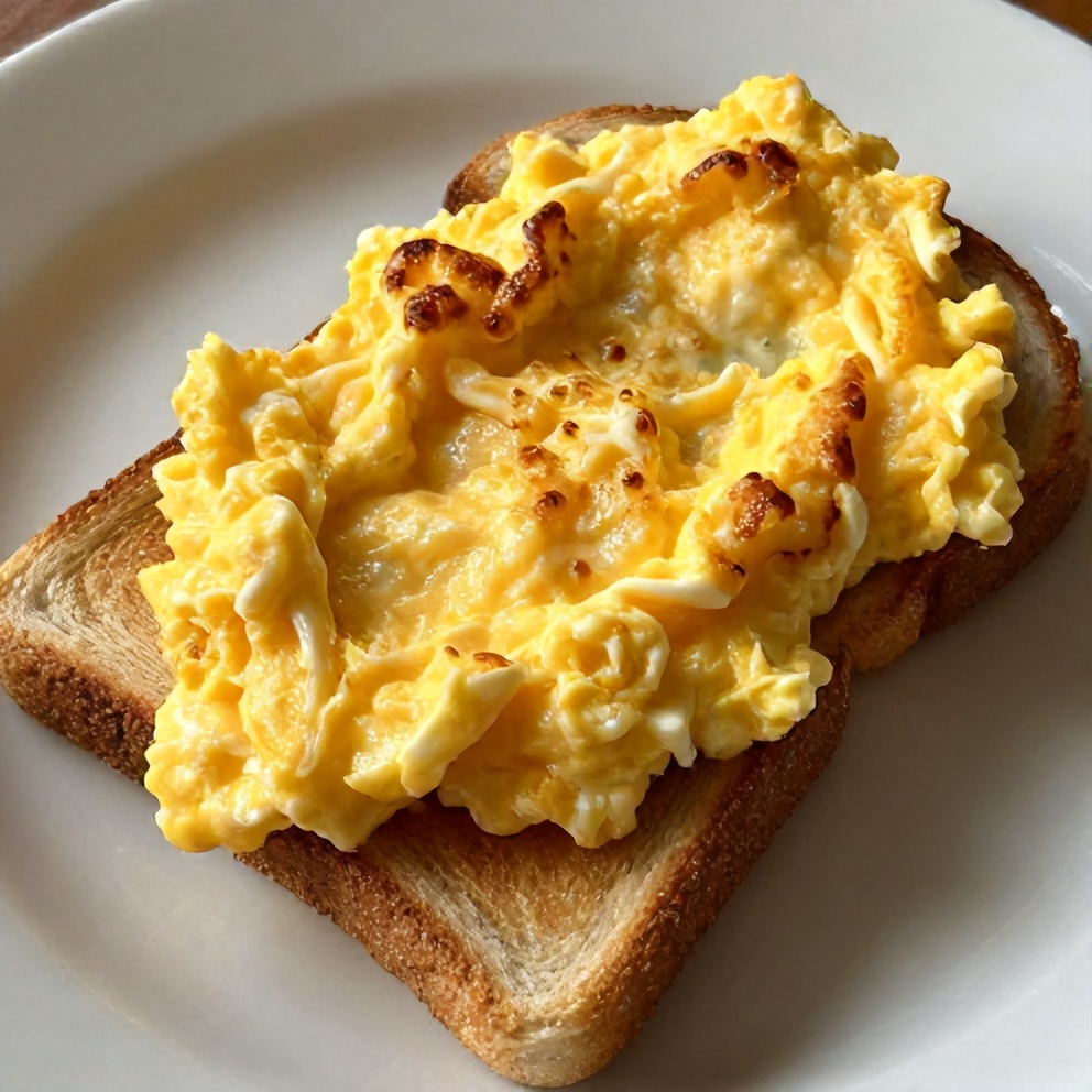 Easy Veggie Scrambled Eggs