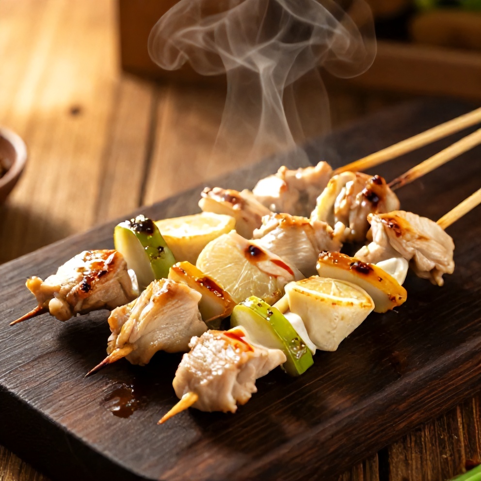 Vietnamese Lemongrass Chicken Skewers