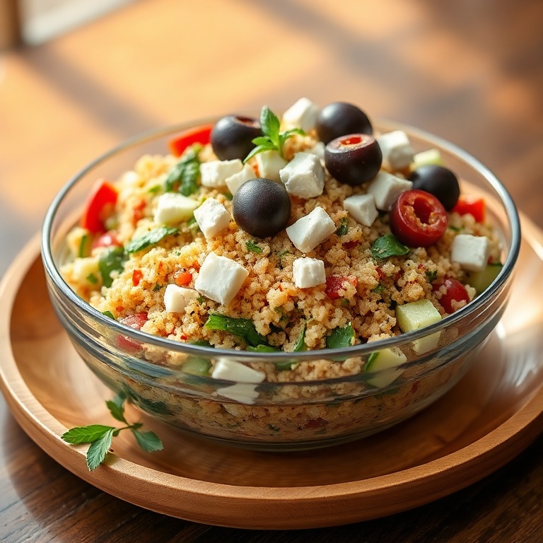 Fresh Mediterranean Quinoa Salad