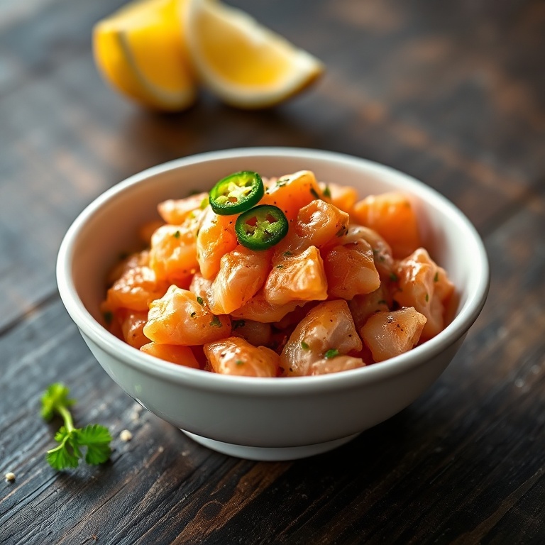Fresh Salmon Tartare