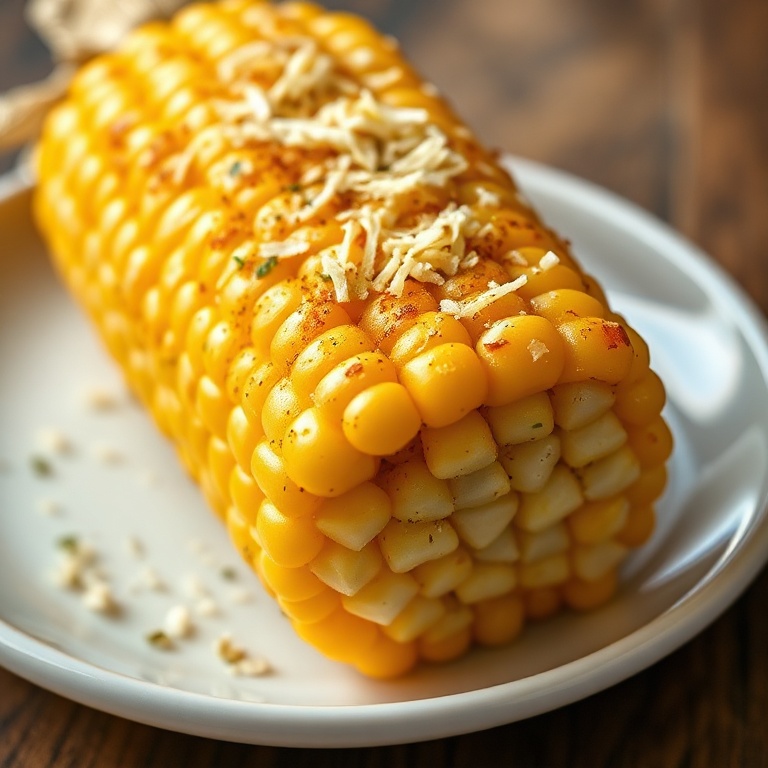 Garlic Parmesan Corn on the Cob