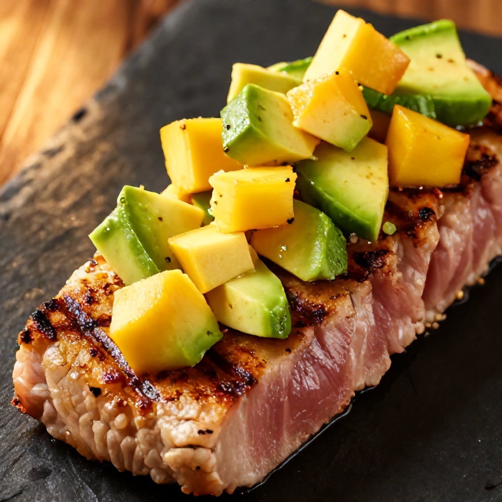 grilled tuna steak