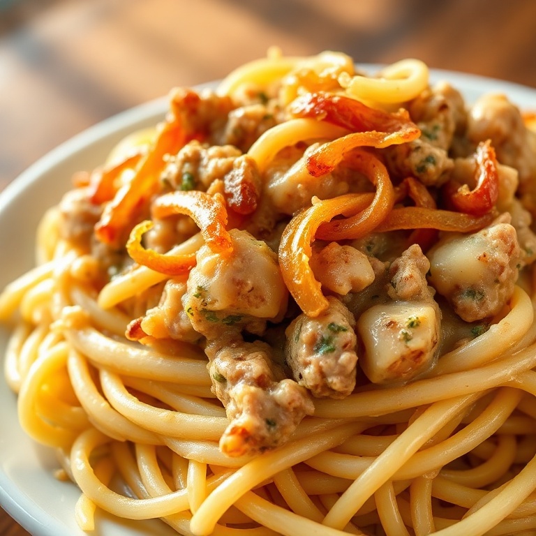 Ground Turkey Stroganoff