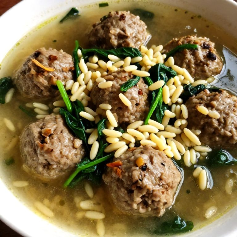 Turkey Meatball Soup