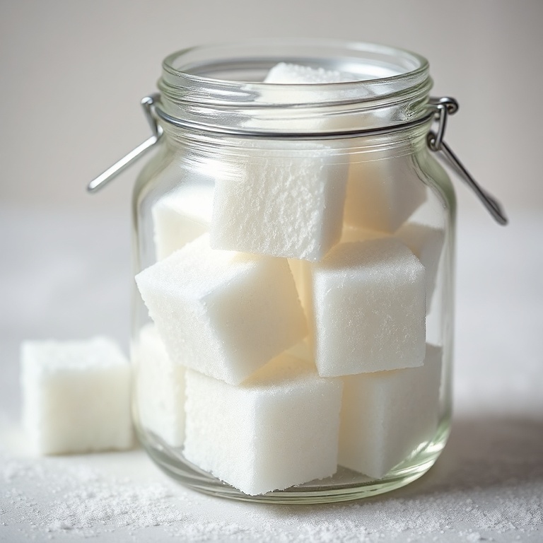 homemade sugar cubes