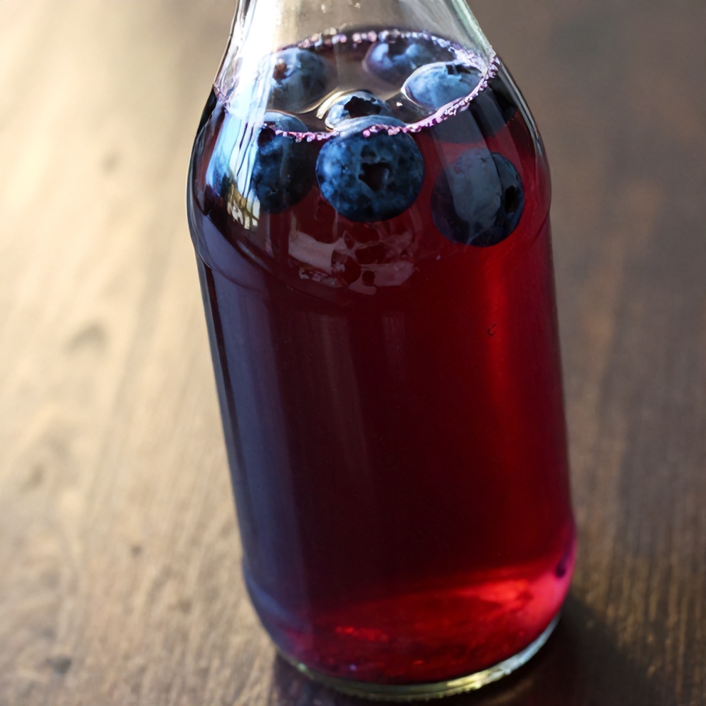 homemade sugar free blueberry syrup