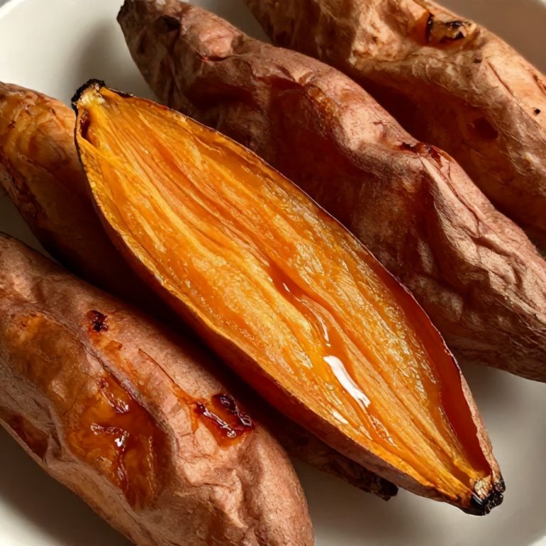 honey roasted sweet potatoes