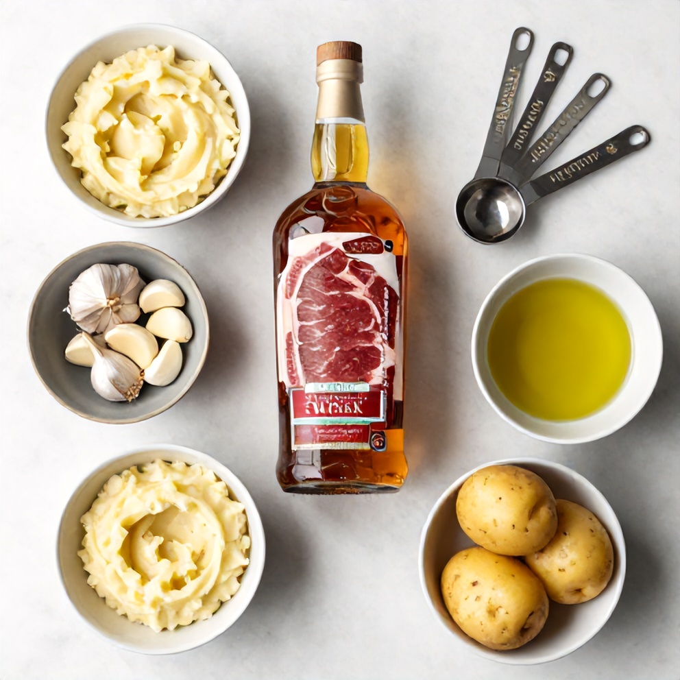 Ingredients for Irish Whiskey Steak with Colcannon Mash
