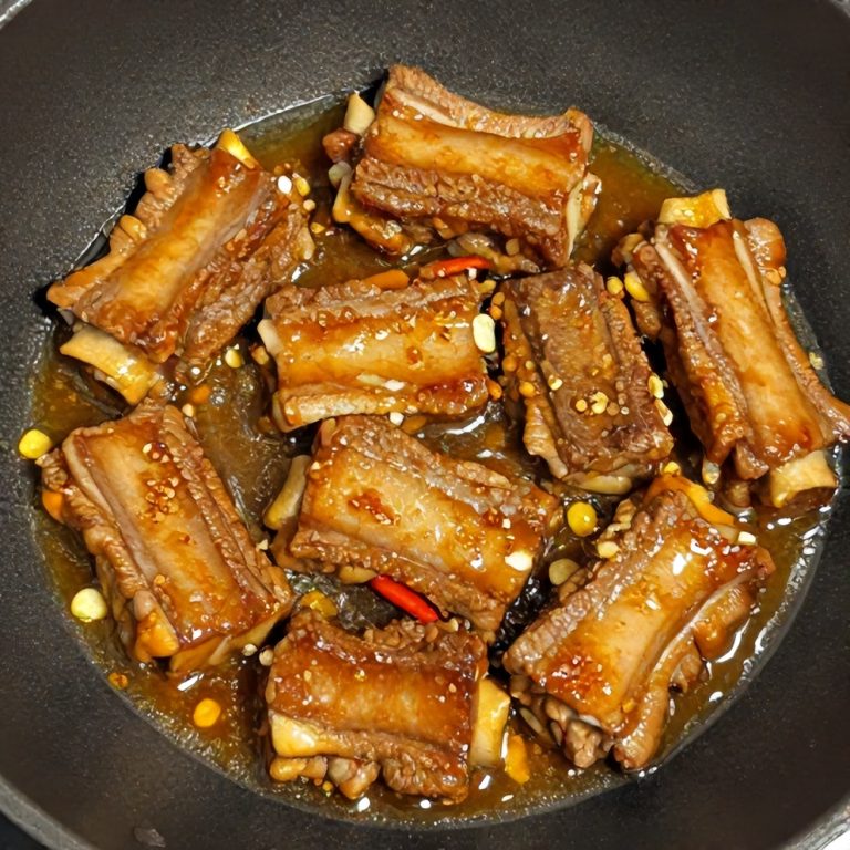 Korean Braised Beef Short Ribs