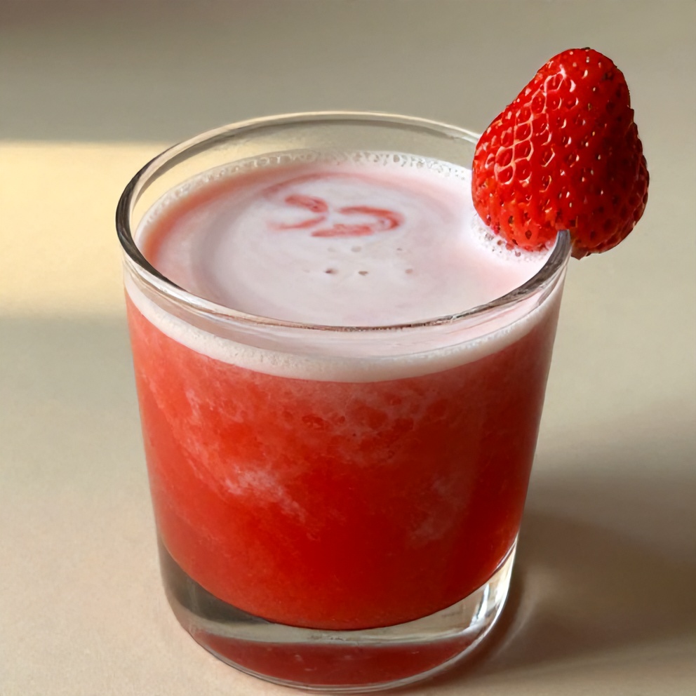 Korean strawberry milk
