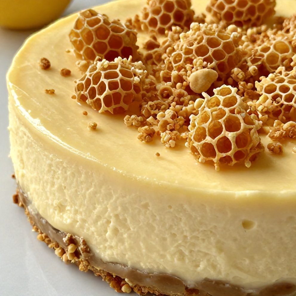 Lemon Lavender Cheesecake