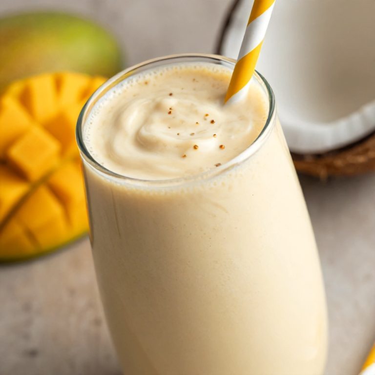 Mango Coconut Protein Shake