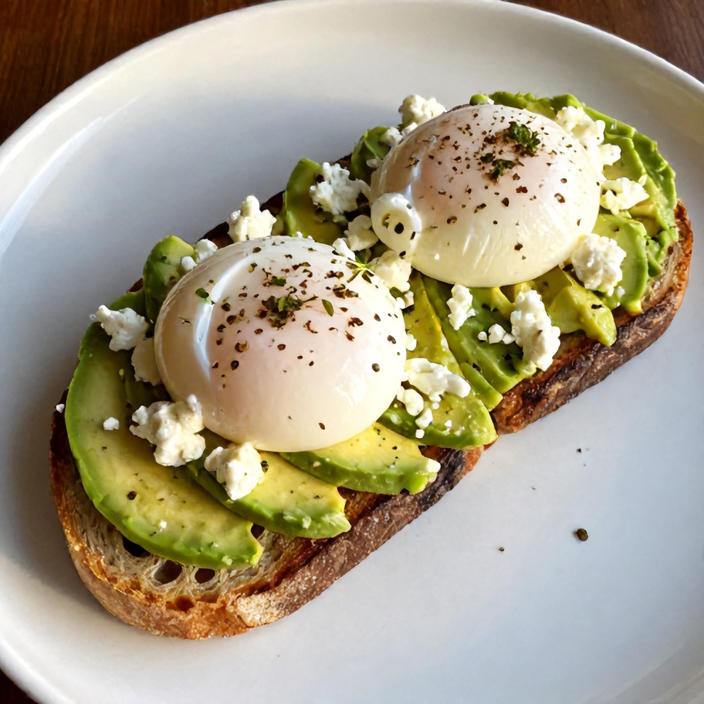 Mediterranean Avocado Toast
