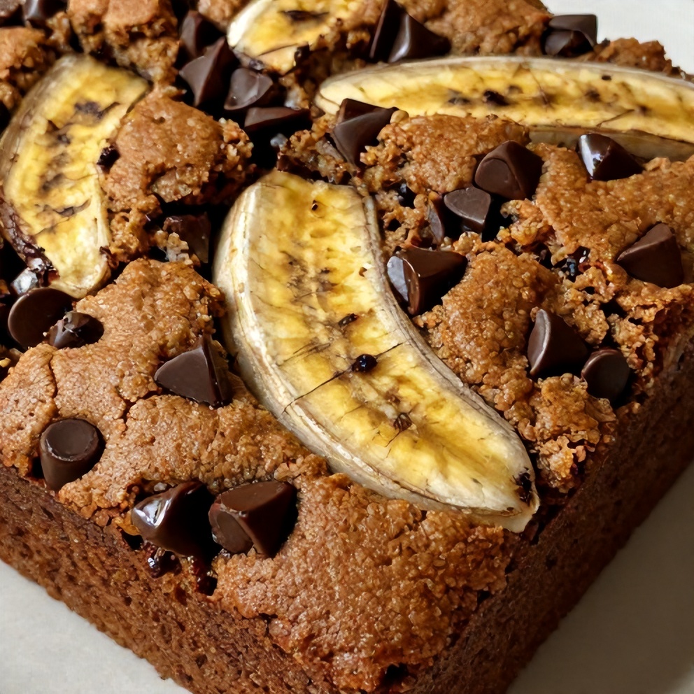 moist banana bread brownies