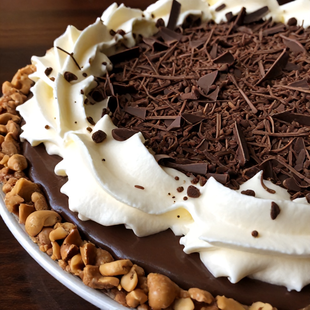 No-Bake Chocolate Peanut Butter Pie