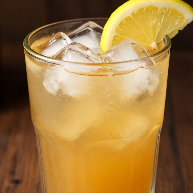 peach ginger lemonade