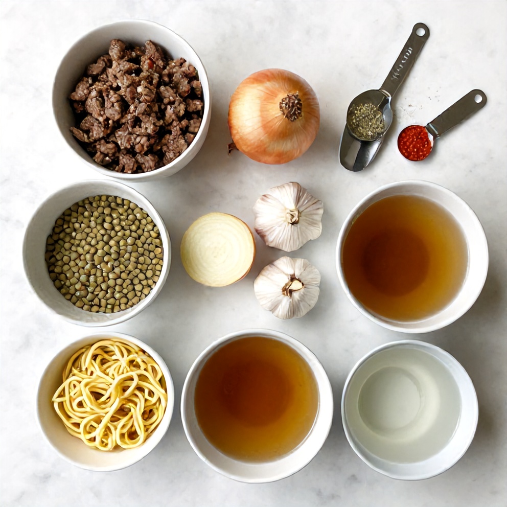 Persian Noodle Soup Ingredients