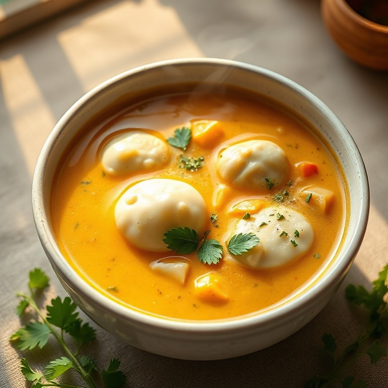 Quick Coconut Curry Soup