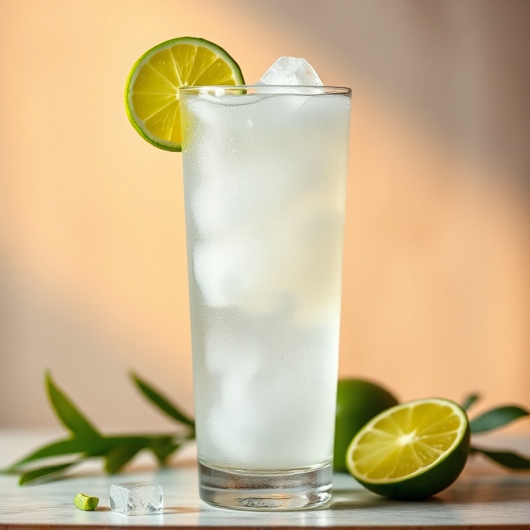 Refreshing Coconut Lime Drink