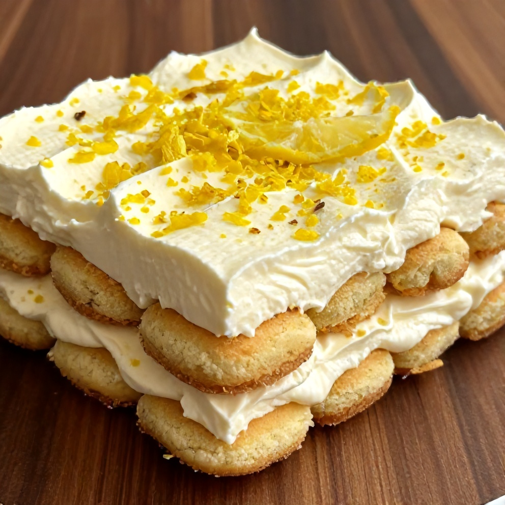 Refreshing Lemon Tiramisu