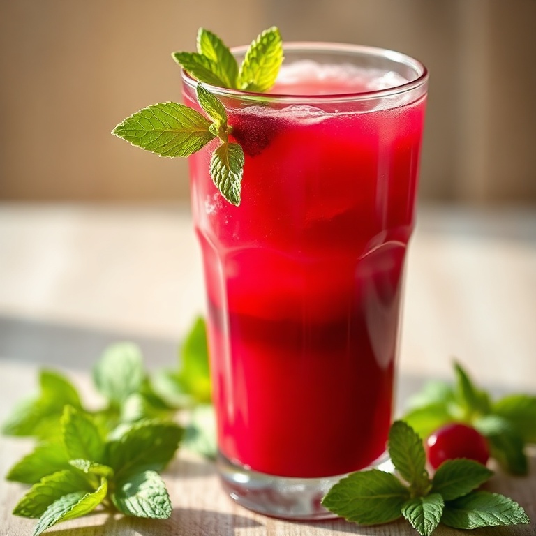 Refreshing Watermelon Berry Beet Juice