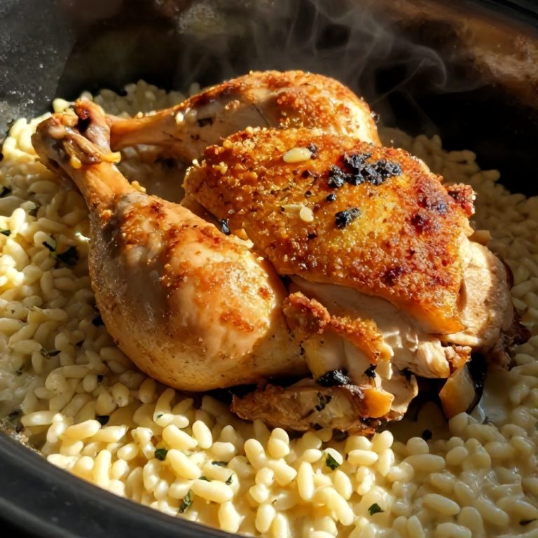Slow Cooker Parmesan Herb Chicken
