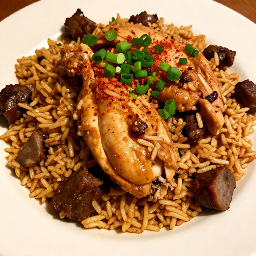 Southern Chicken Bog on a plate