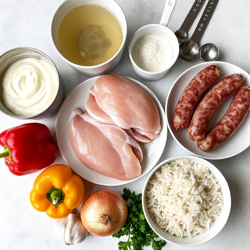Ingredients for Southern Chicken Bog